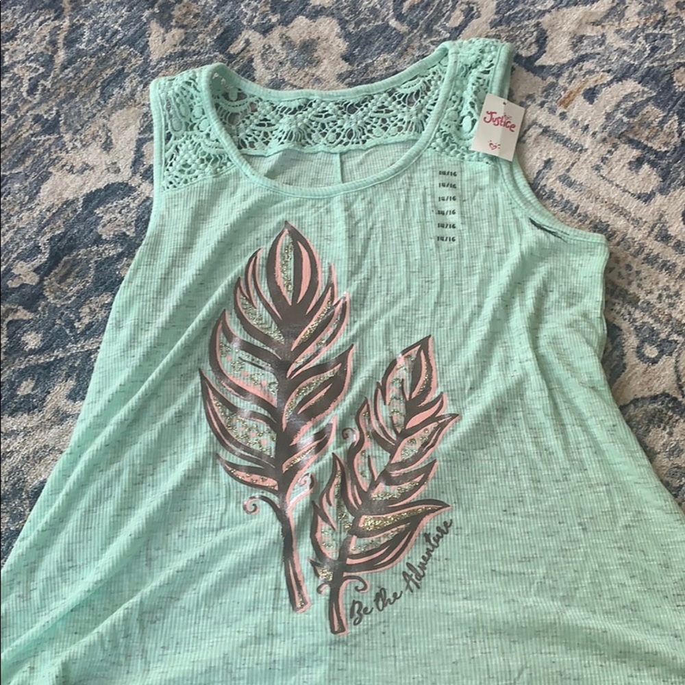 Justice tank top